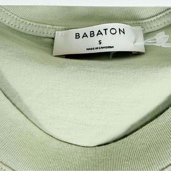 ARITZIA BABATON Shoulder Pad Tee Shirt 100% Cotton NWT Sleeveless Top - Picture 8 of 16